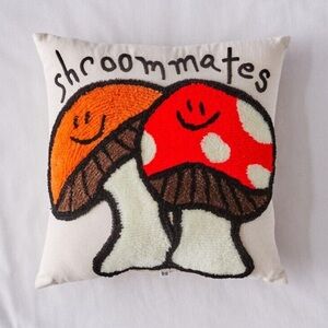 NWT Urban Outfitters Shroommates Throw Pillow